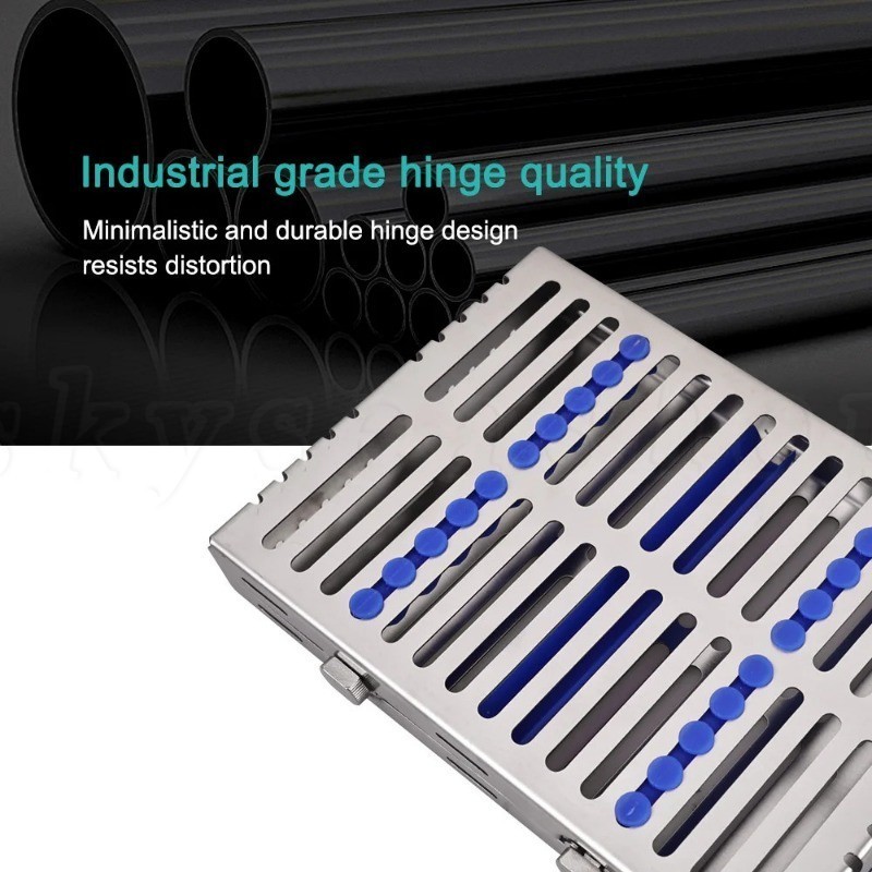 Dental Sterilization Rack Surgical Autoclavable Sterilization Disinfection Box