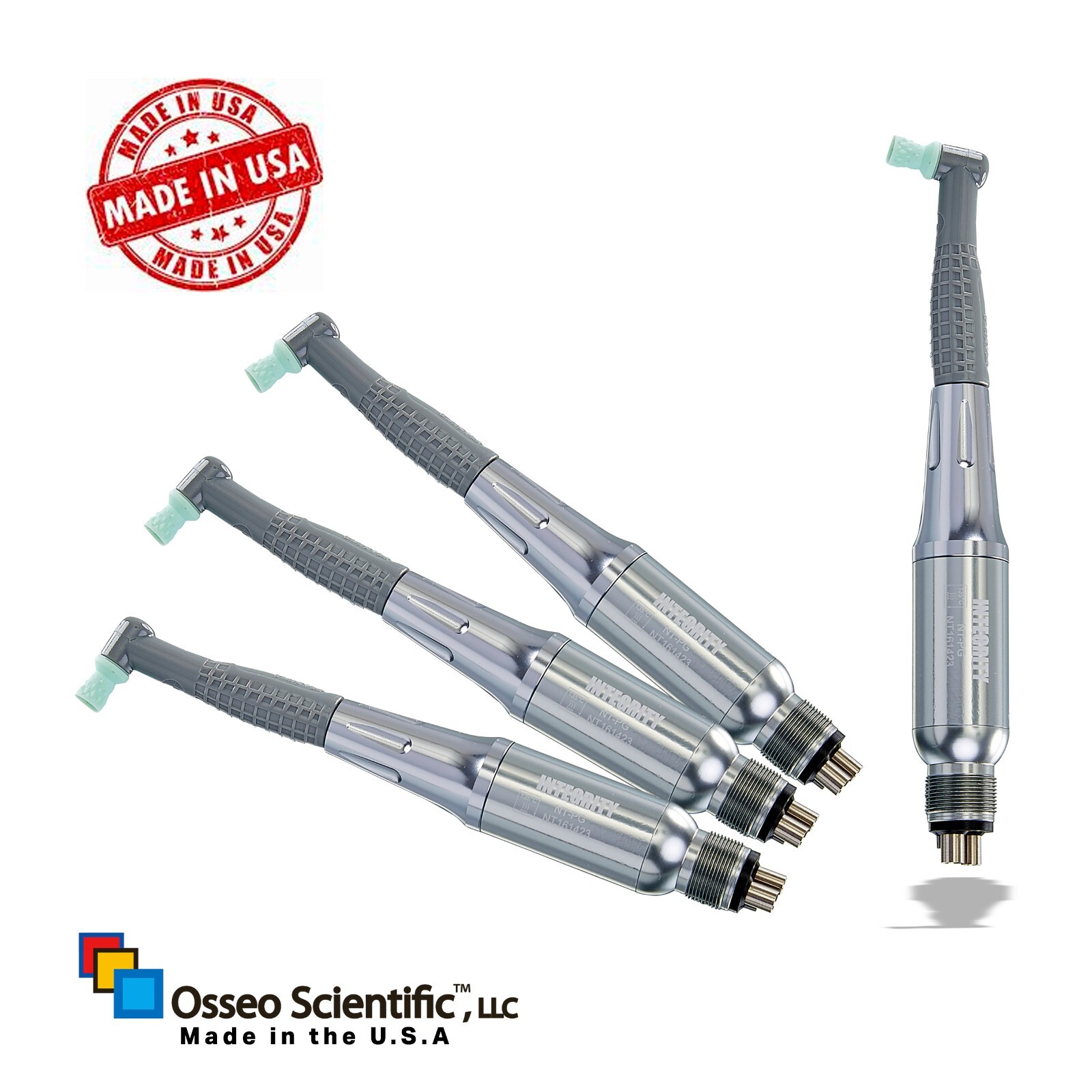 4 x Dental Hygiene Prophy Handpiece USA, INTEGRITY II – 360 Swivel – New