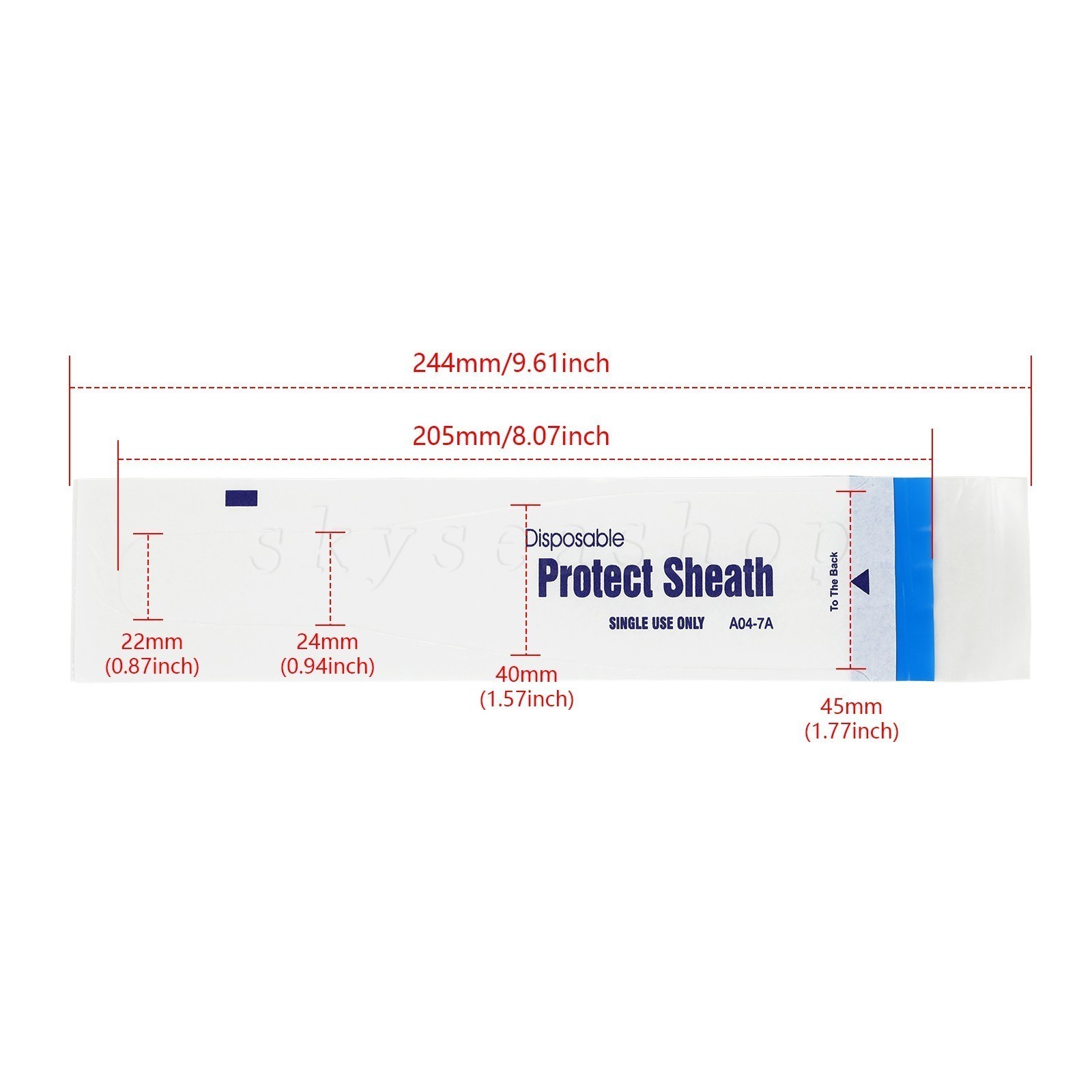 200Pcs Intraoral Camera Sheath Sale Oral Disposable Safe Cover Sleeves A04-7A