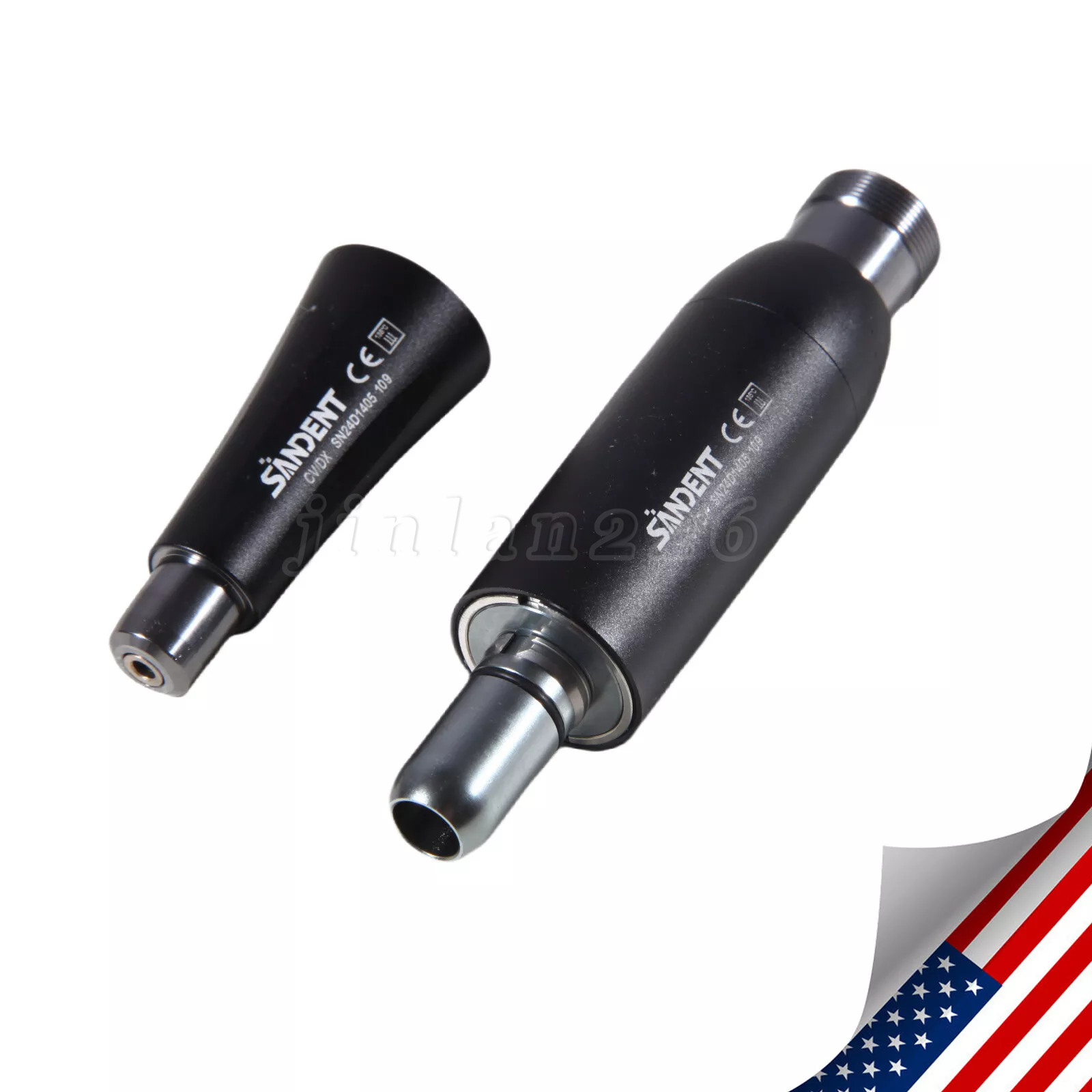 Premium Plus Dental Hygiene Prophy Handpiece Air Motor 2 Holes 4:1 Nose Cone