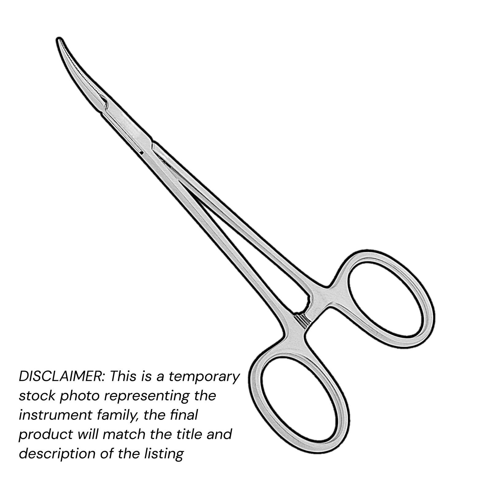5 pcs Halsted Mosquito Forceps 4″ Curved Extra Delicate Brushed Stainless Finish