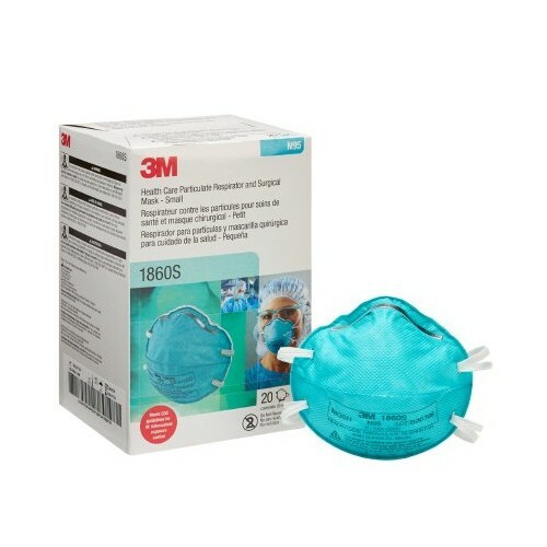 *20-Pieces* 3M N95 Health Care Particulate Respirator Surgical Face Mask 1860S