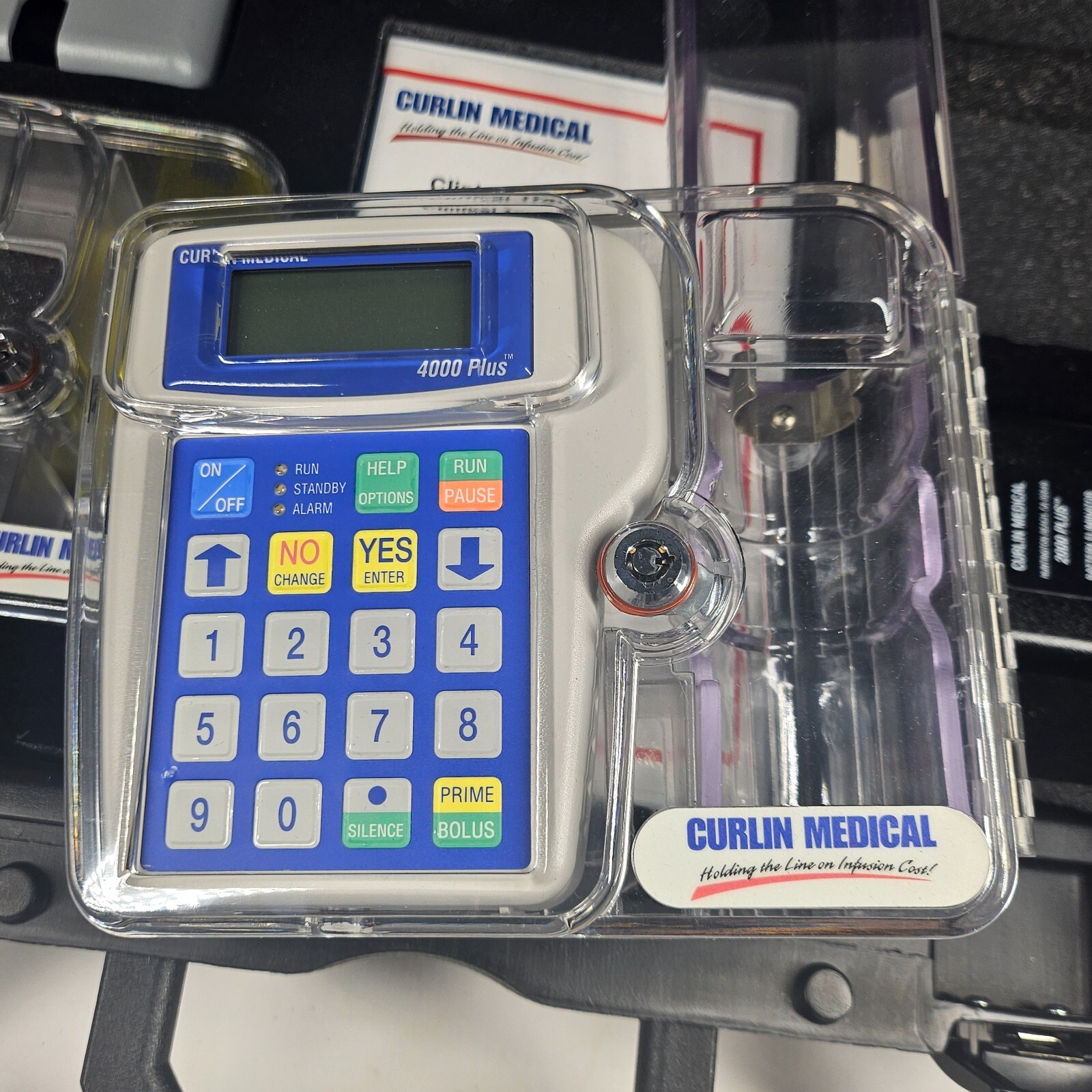 Curlin Medical 4000 Plus Ambulatory Infusion Pump DEMO UNIT – UNTESTED AS IS