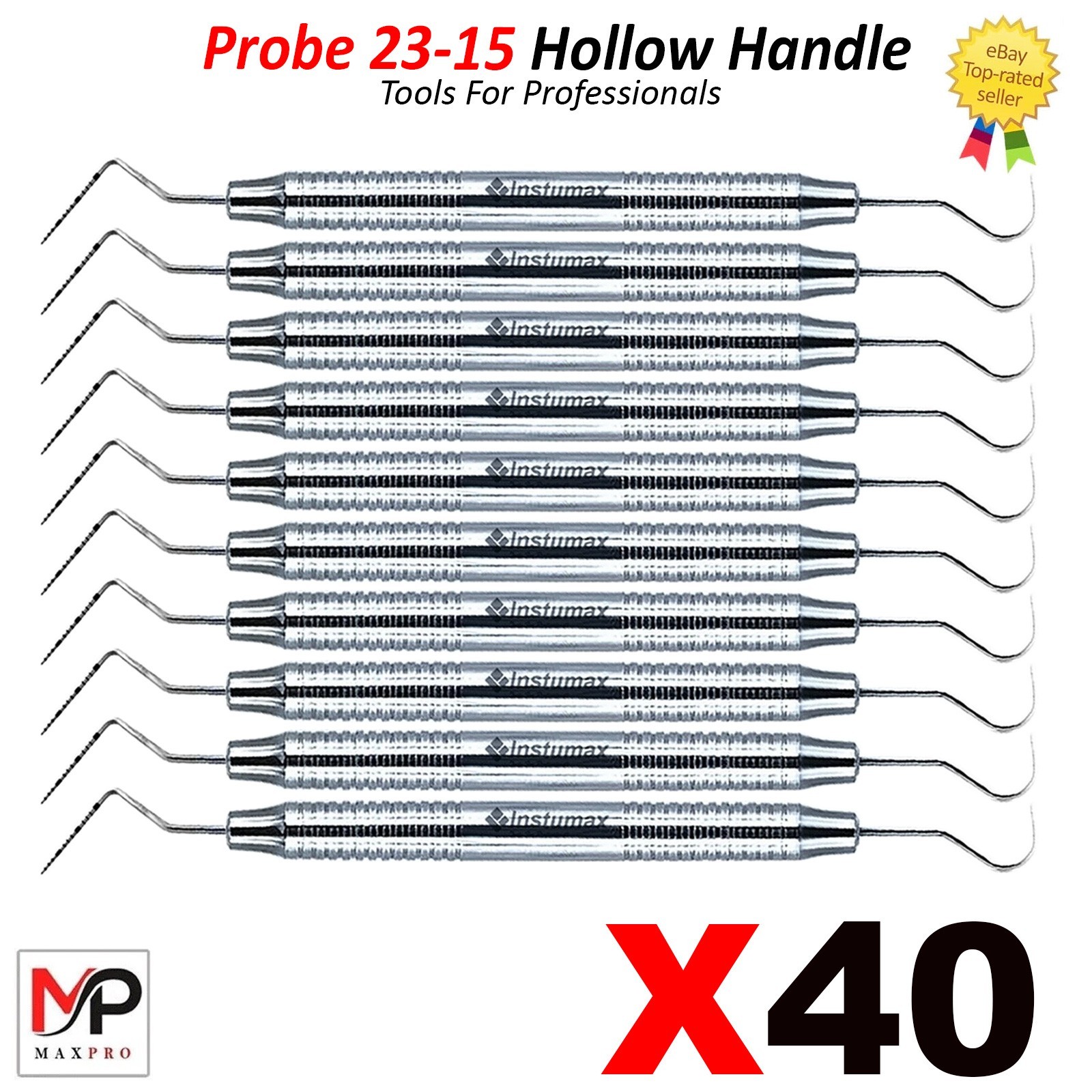 Dental Diagnostic Explorer 23 UNC 15 Periodontal Probe Double Ended