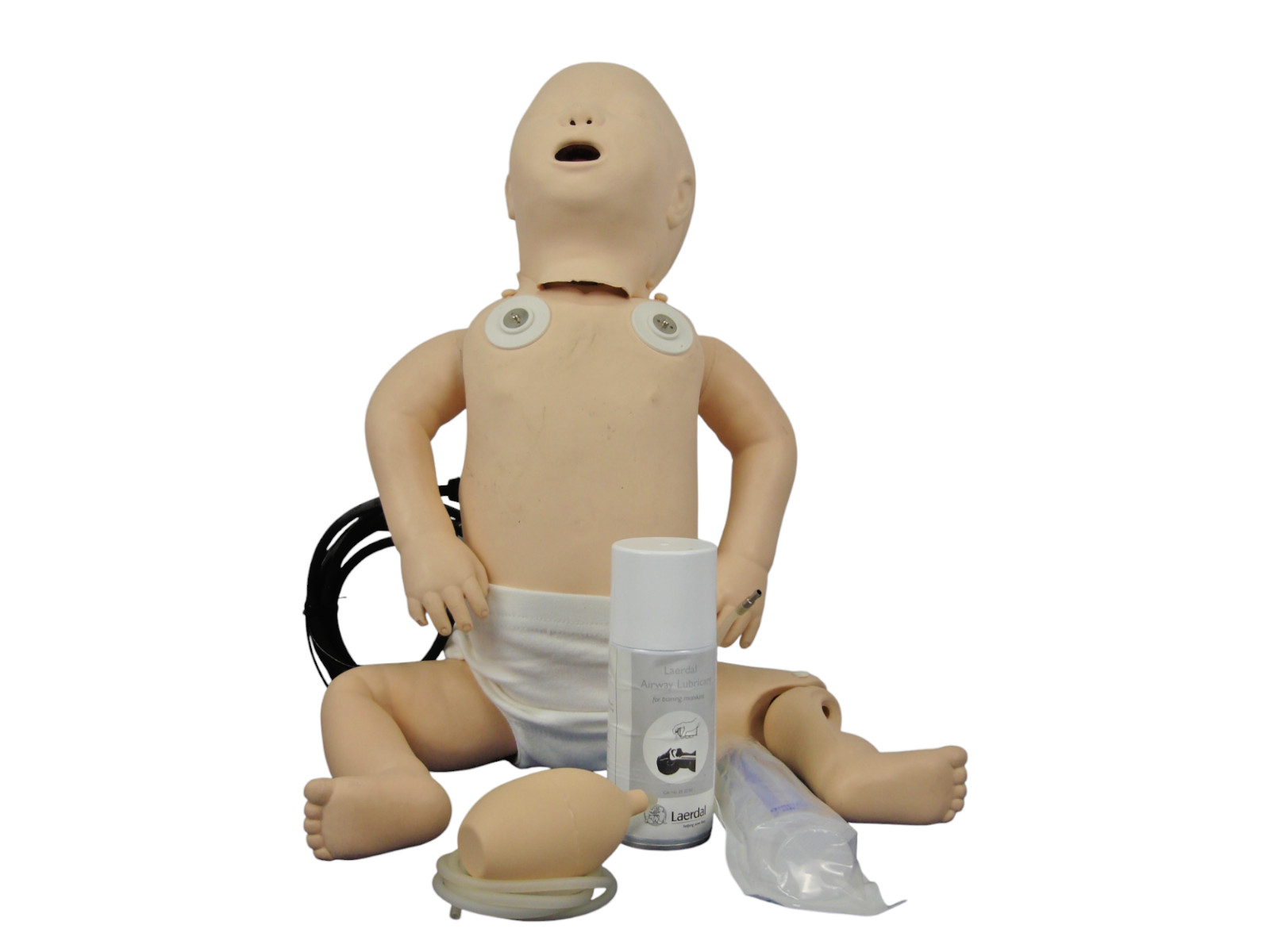 Laerdal ALS Baby Infant Emergency Medical Trainer Manikin with Carrying Case
