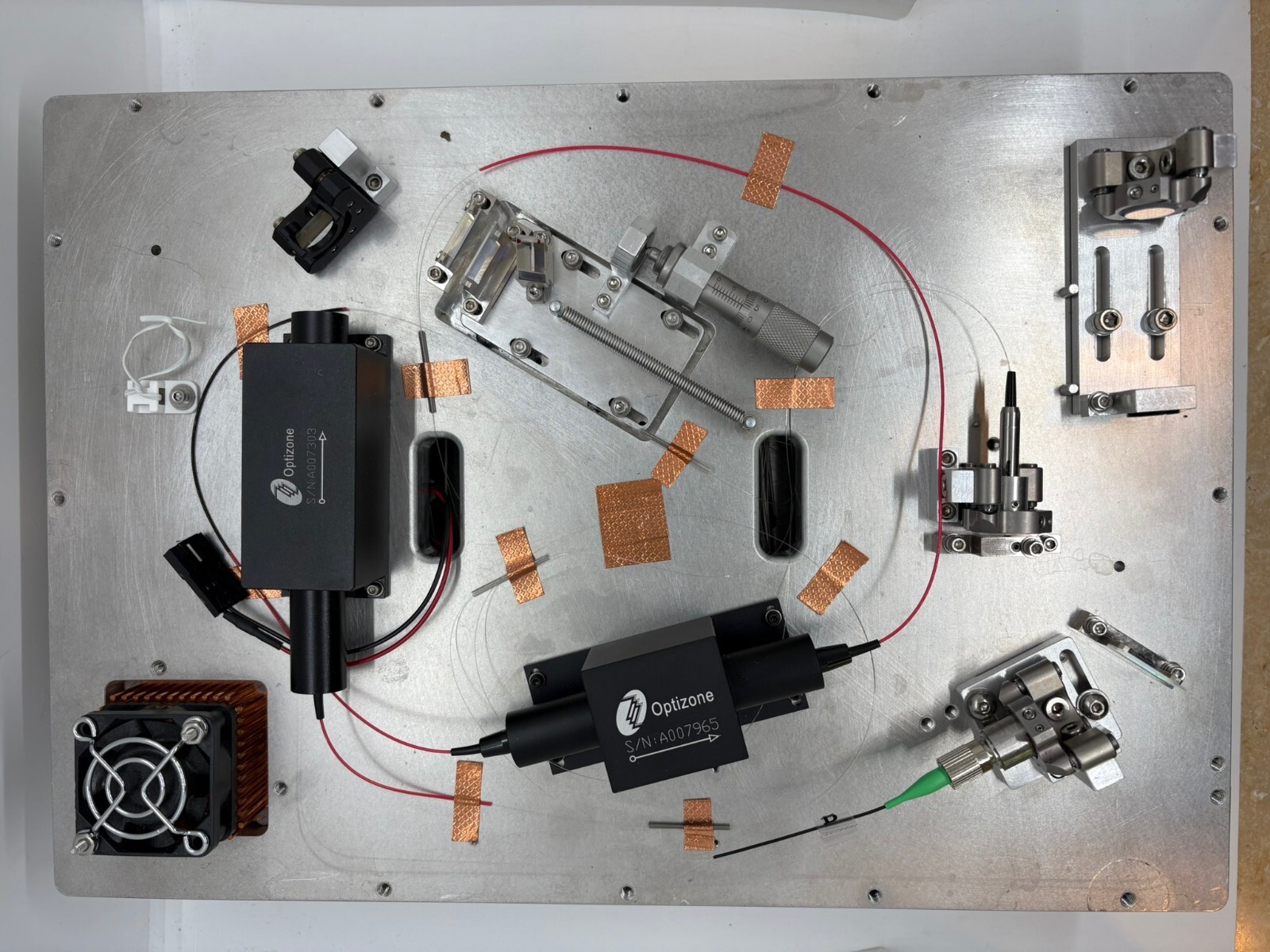 Coherent Monza Laser Includes 2X Optizone Modules – Unknown Functionality