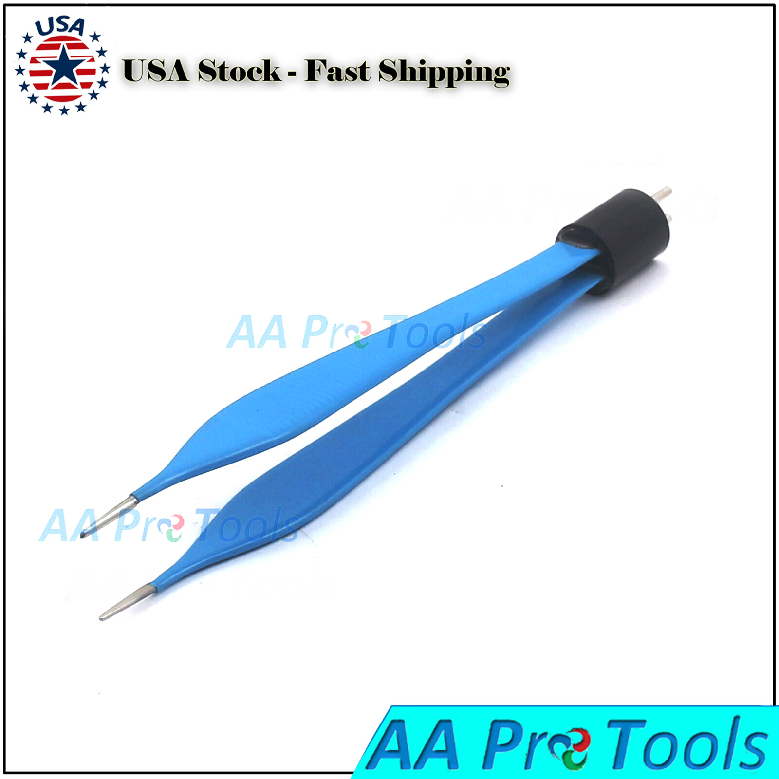 Bipolar Micro Adson Forceps Foot Activated Reusable Electrosurgical EL-021