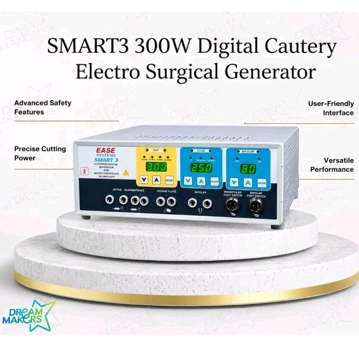 Electrosurgery Surgical Generator Set300W Electro Cautery Bipolar Monopolar Fs