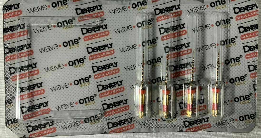 SALE Waveone Gold Small,Primaly,Medium,Large File Dentsply 21mm/25mm/31mm 4files