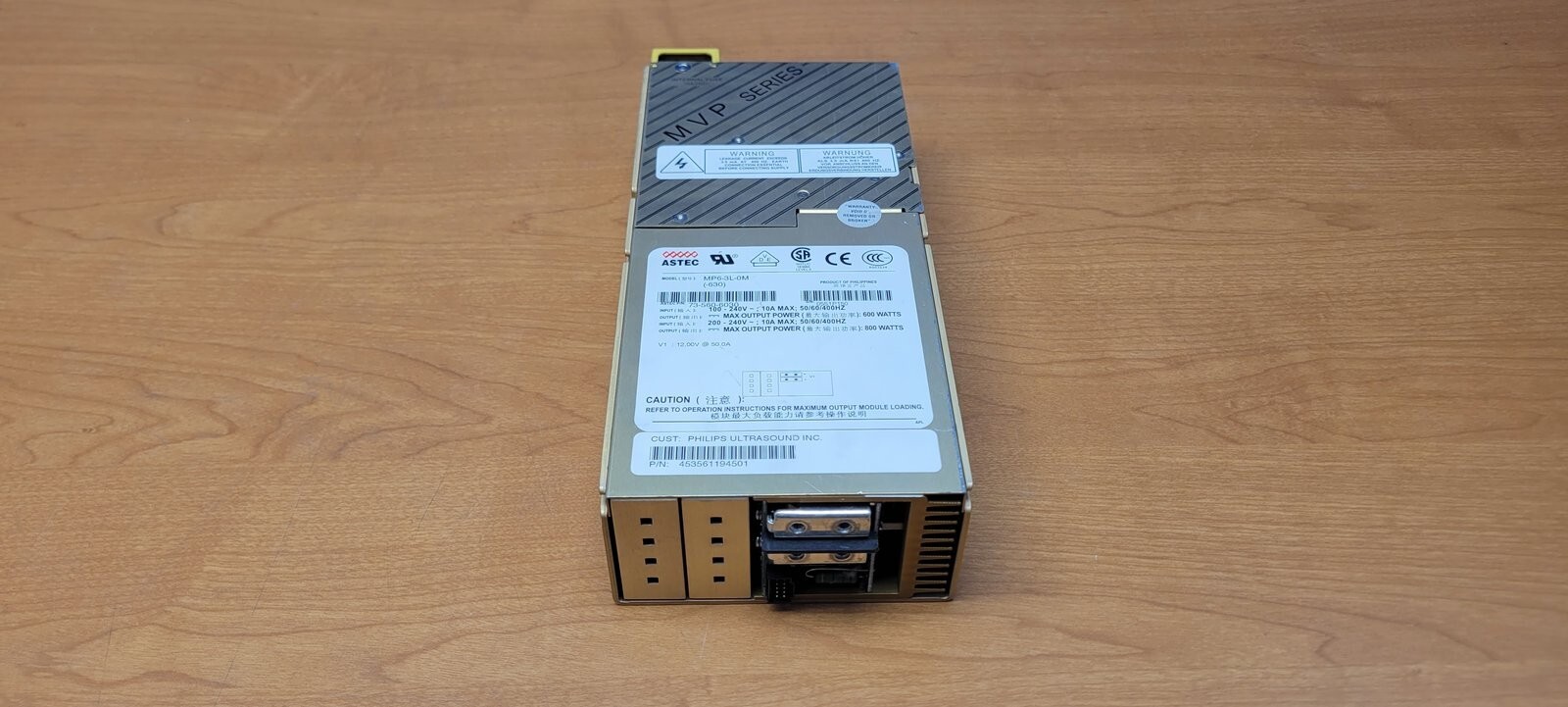 ASTEC MP6-3L-0M, 73-560-6030, 100-240V 600W / 800W POWER SUPPLY FOR PHILIPS IU22