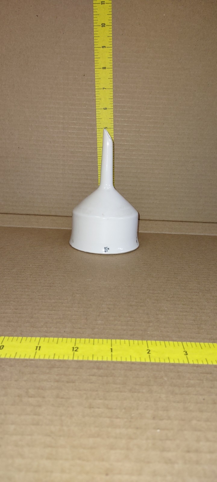 Coors Porcelain Perforated Buchner Funnel In Great Condition Made In USA