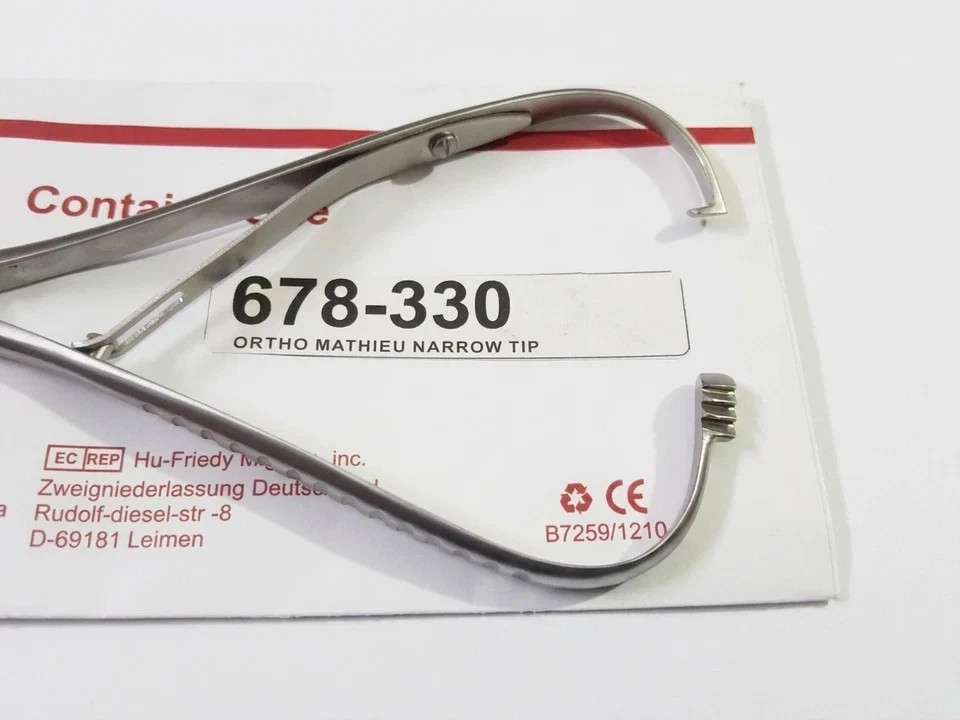 Lot of 5 Pcs HU FRIEDY Mathieu Narrow Tip Orthodontic Plier 678-330