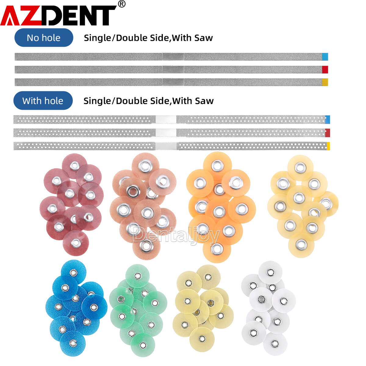 Dental Composite Finishing Polishing Strips/ Discs Wheel Coarse Fine Medium