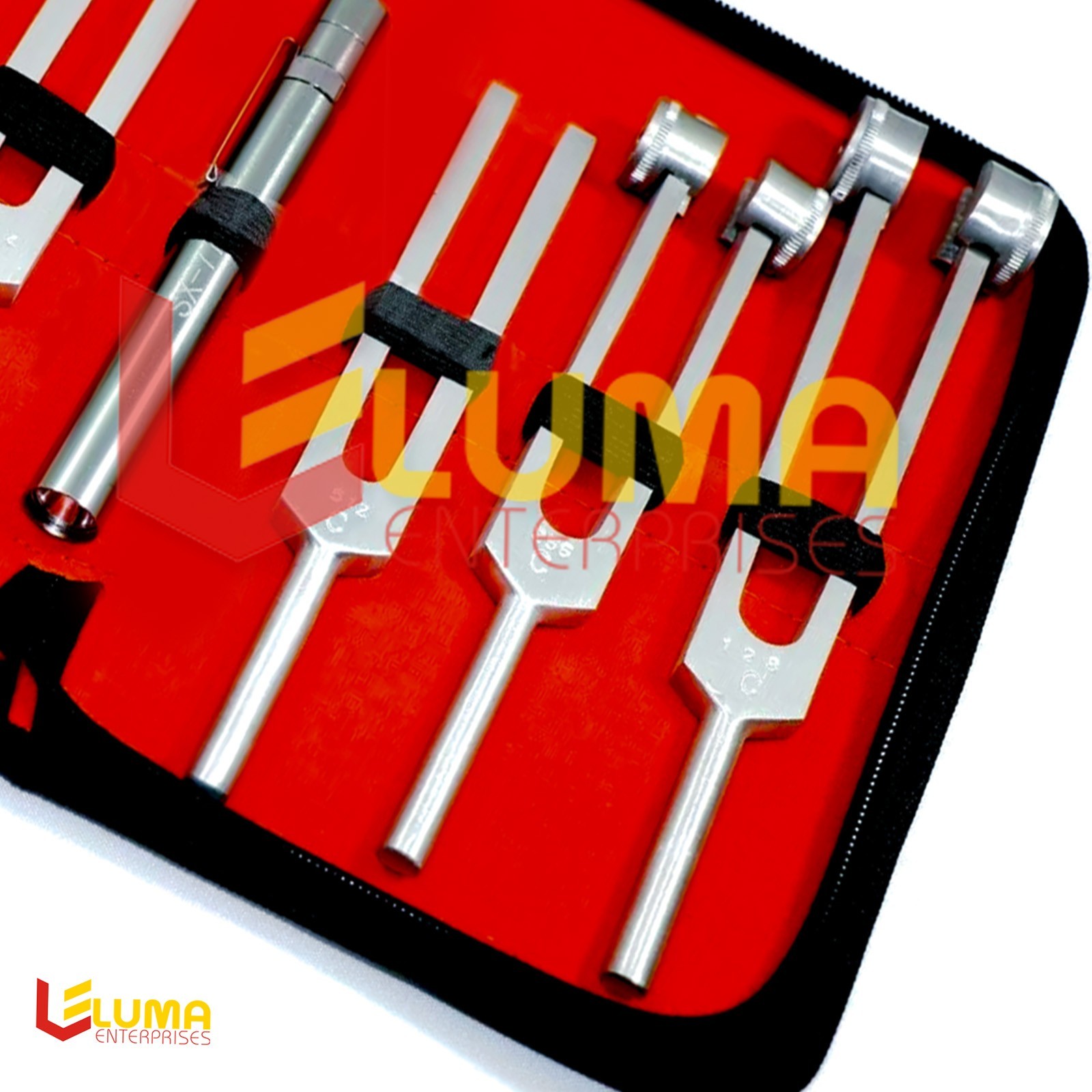 7 Tuning Fork Set Medical Surgical Chiropractic Physical Diagnostic instruments
