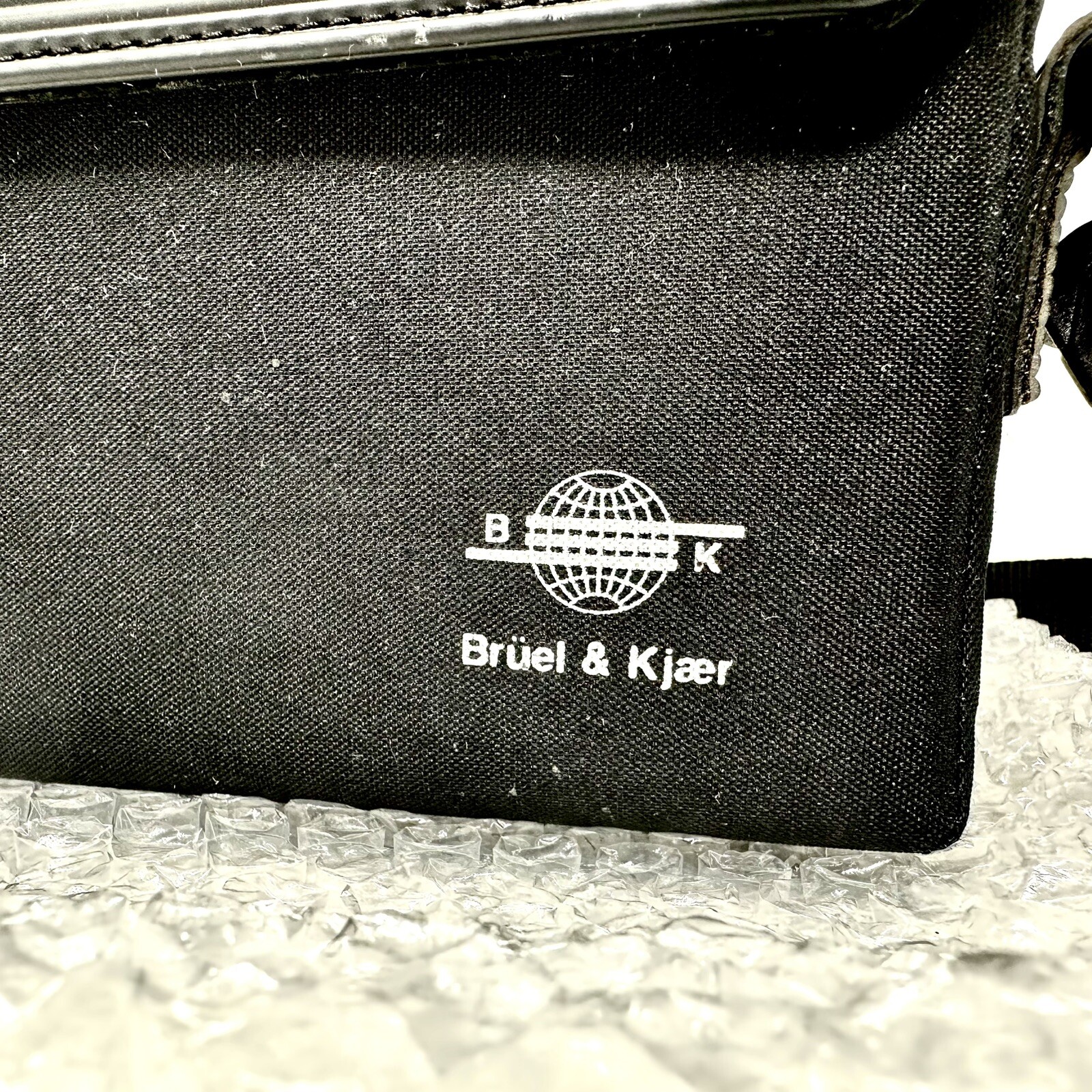 BRUEL & KJAER Storage Case Box Denmark (Black) for SOUND METER #TE-4 (Empty)