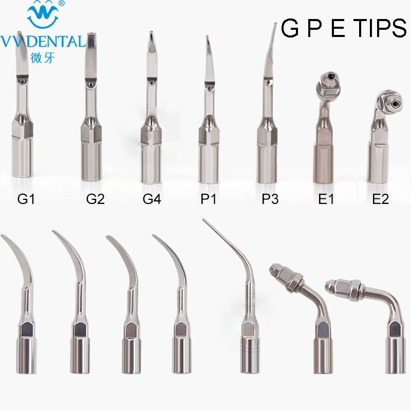 for Sirona/EMS/DTE Ultrasonic Dental Scaler Tips Scaling Endo Perio Cleaner GS