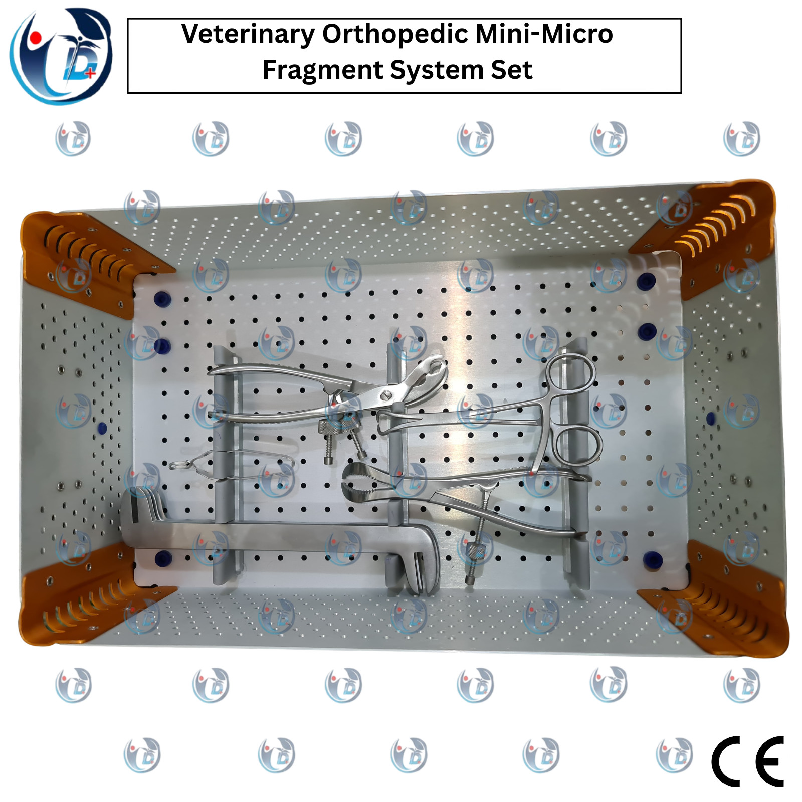 Veterinary Orthopedic Mini Micro Fragment System Set/kit 1.5/2.0/ 2.7/3.5/4.0mm