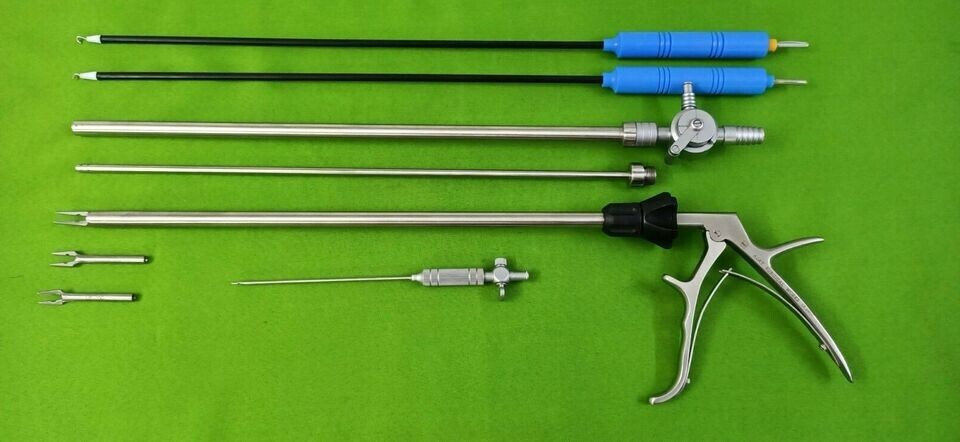 5pc Laparpic Suy Set 5mmx330mm Edospy Reusable Instents
