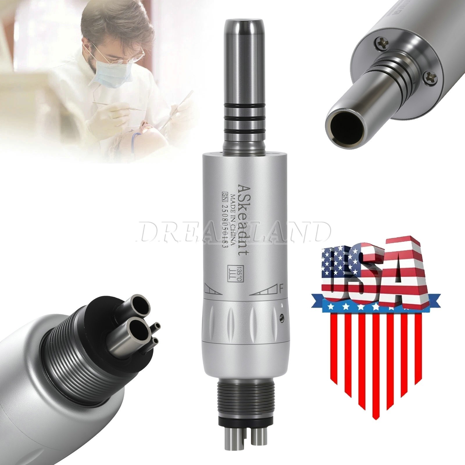 DASK Dental Sinus Implant Elevation Drill Stopper Hand Instrument Kit