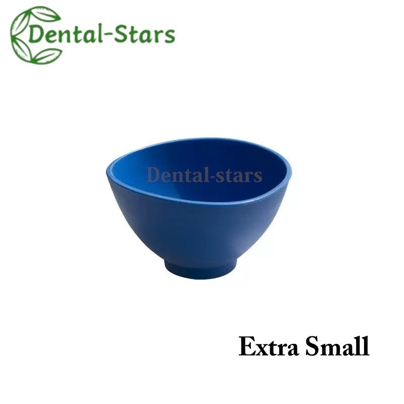 1Pc Dental Lab Flexible Silicone Rubber Impression Mixing Alginate Bowl L/M/S/XS
