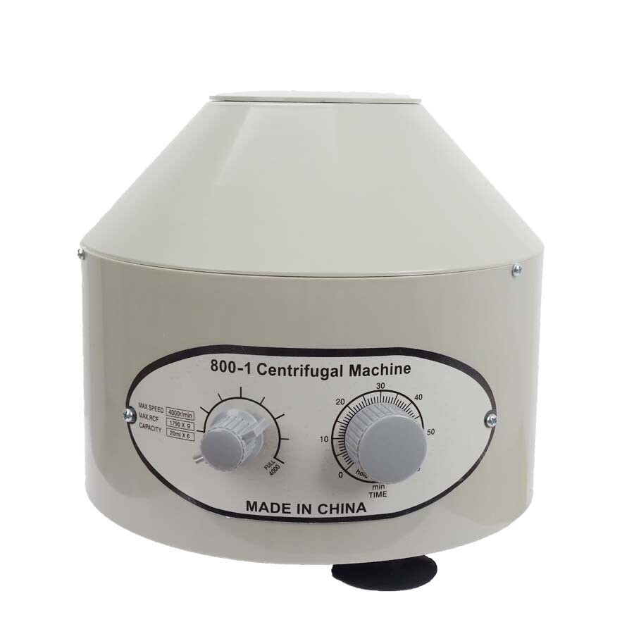 Lab Electric Centrifugal Machine Lower-Speed with Timer 0-60min (0-4000 RPM) USA