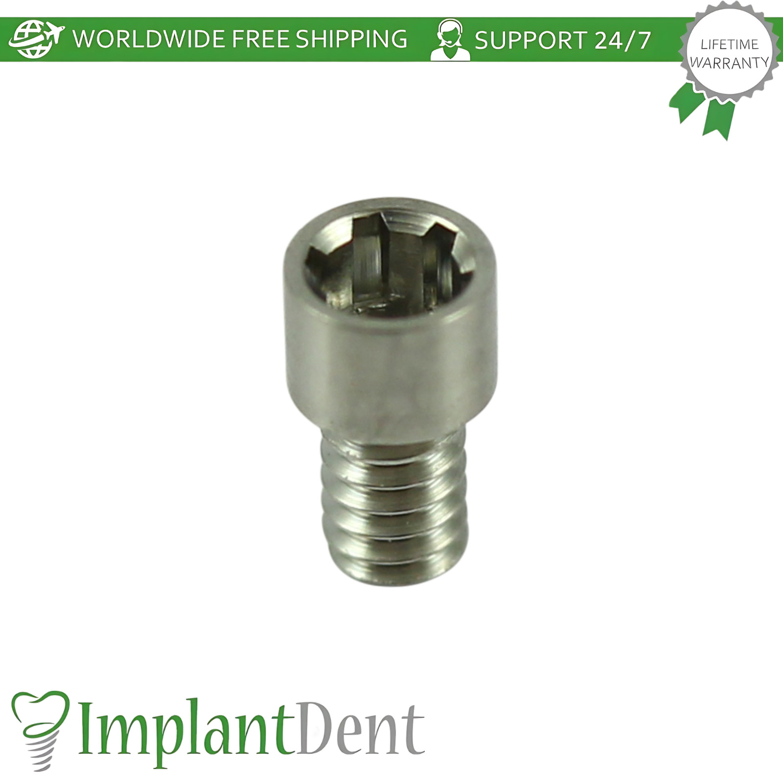 Titanium Conical Sleeve Ø4.9mm For Multi Unit P64 AB Dental Compatible