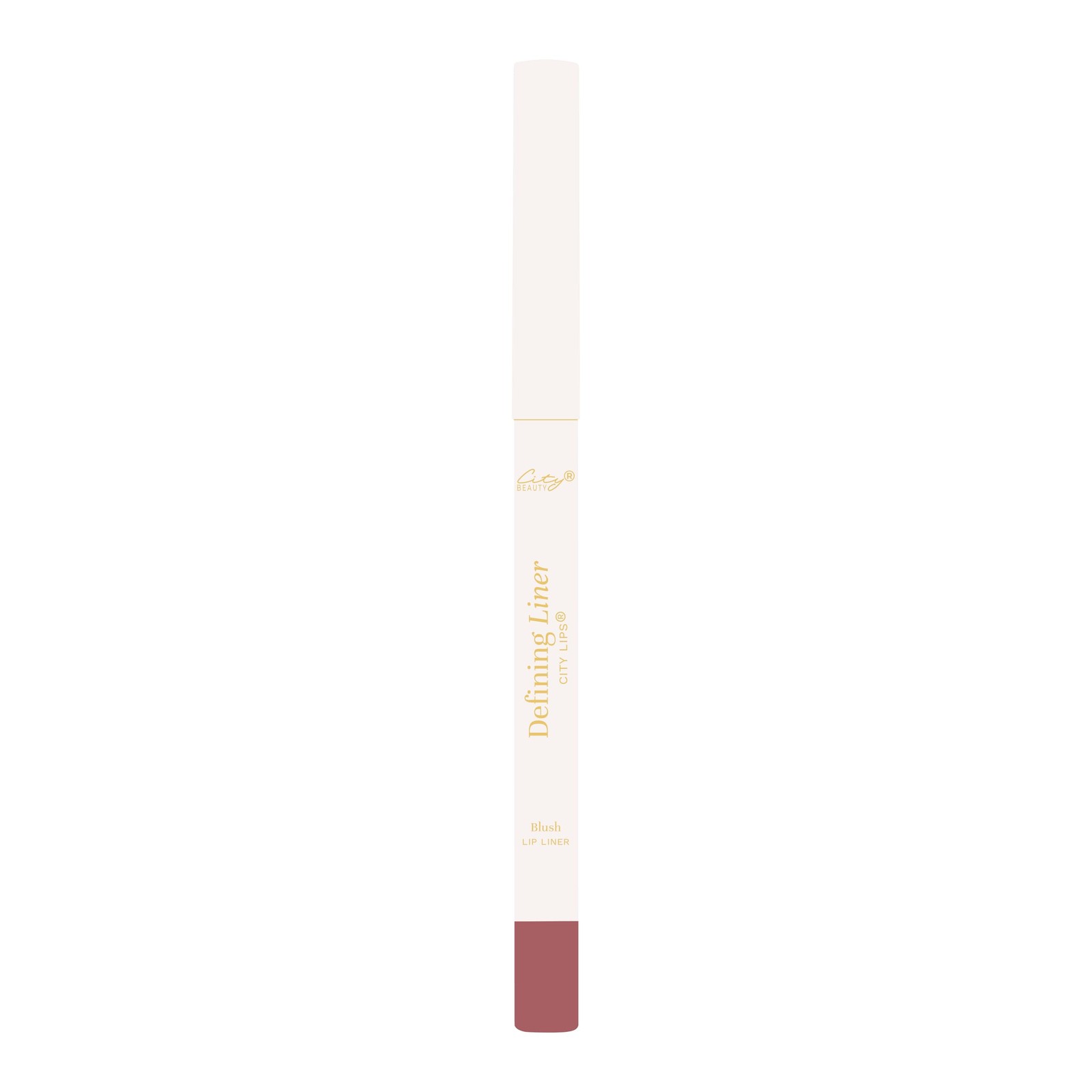 City Beauty City Lips Defining Liner In Blush Warm Nude Pink Long-Lasting