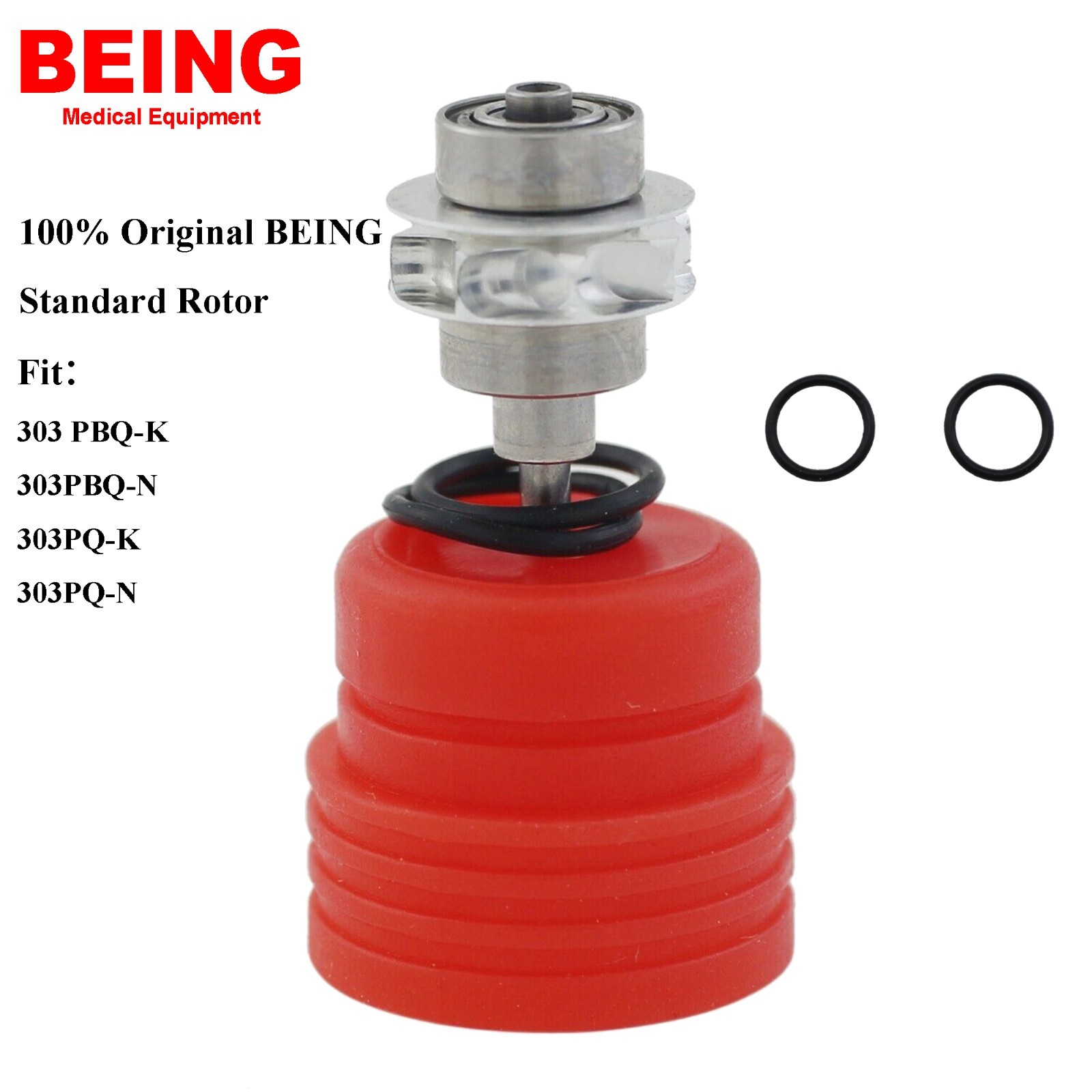 BEING Dental High Speed Handpiece Fiber Optic Small Mini Head NSK Coupler 4 6H
