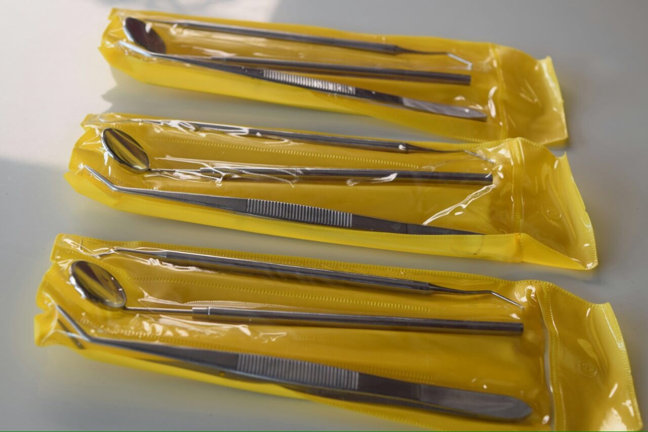 90 Instruments Basic Dental Set Mirror Explorer Probe Pliers Good Quality