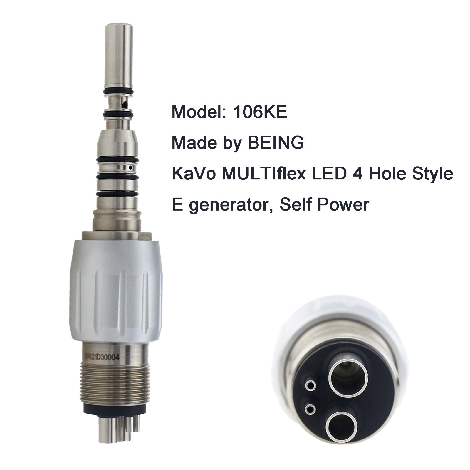 COXO Dental 45 Degree Surgical Handpiece Fiber Optic KaVo MULTIflex LED Coupler