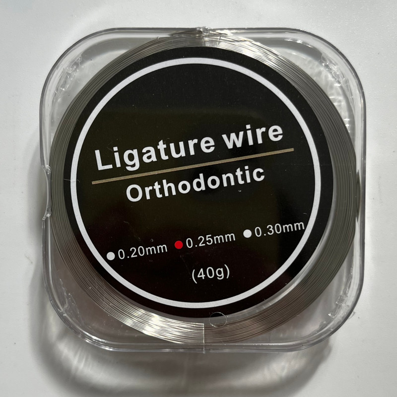 Dental Ligature Wires Stainless Steel Wire Dental Orthodontic Line 0.25mm