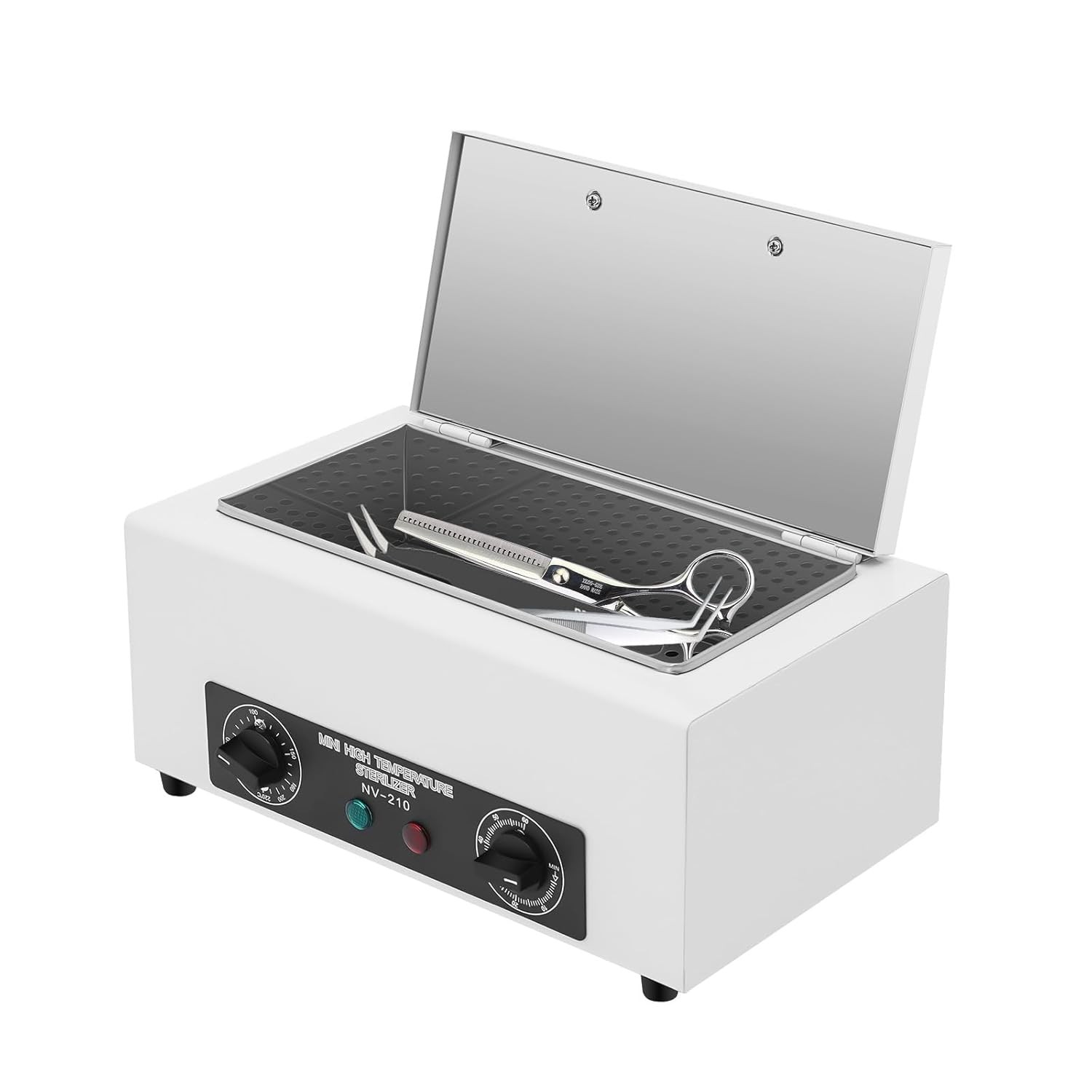 High Temperature Sterilizer 300W Nail Tool Sterilizer with Timer Heat Sterilizer