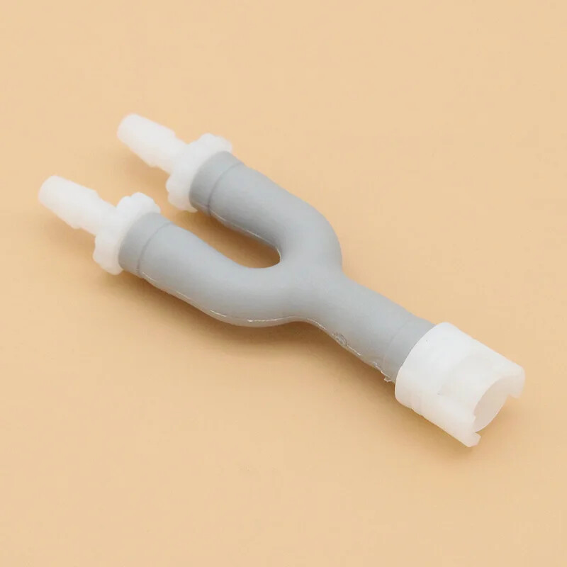 10Pcs NIBP Blood Pressure Cuff Dual Tube Air Hose Y Adapter Connector to Cuff