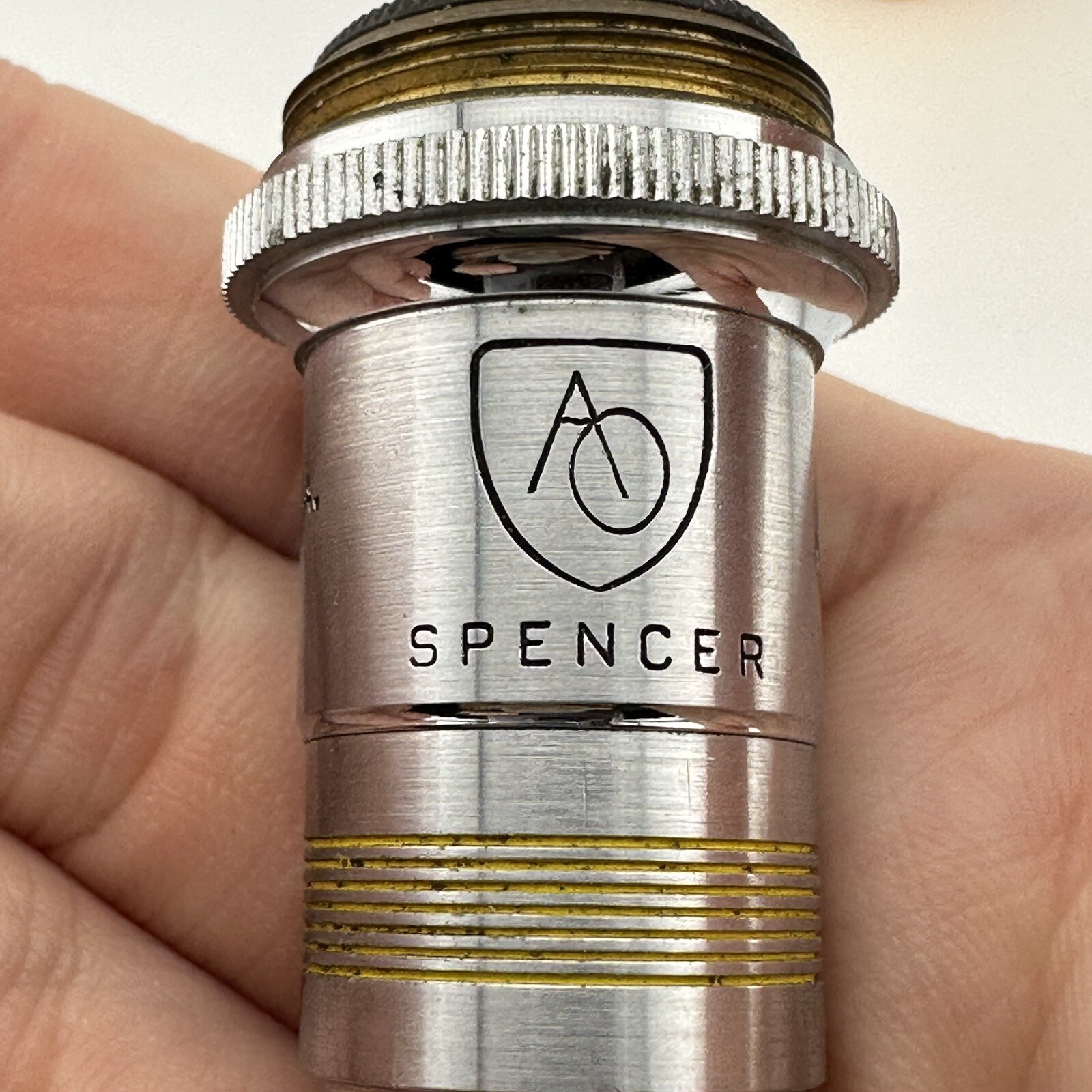 Spencer AO Objective 43X American Optics 43 X N.A. .66 USA C75901 Microscope