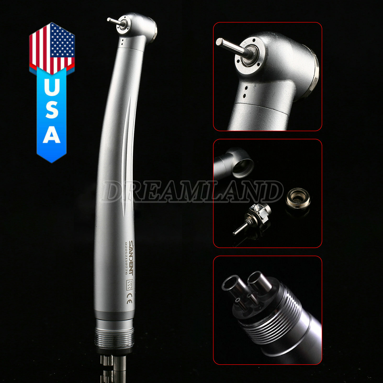 NSK Pana Style Dental High Speed Handpiece 4Hole Turbine Clean Head STNABM