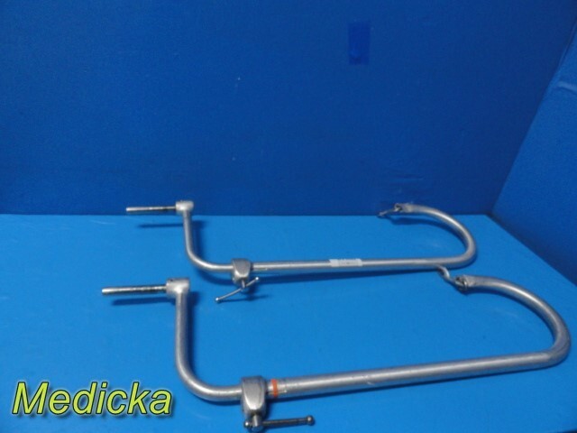 Unbranded (Allen Medical 150830-081) Candy Cane Stirrups (Leg Holders) ~ 35262