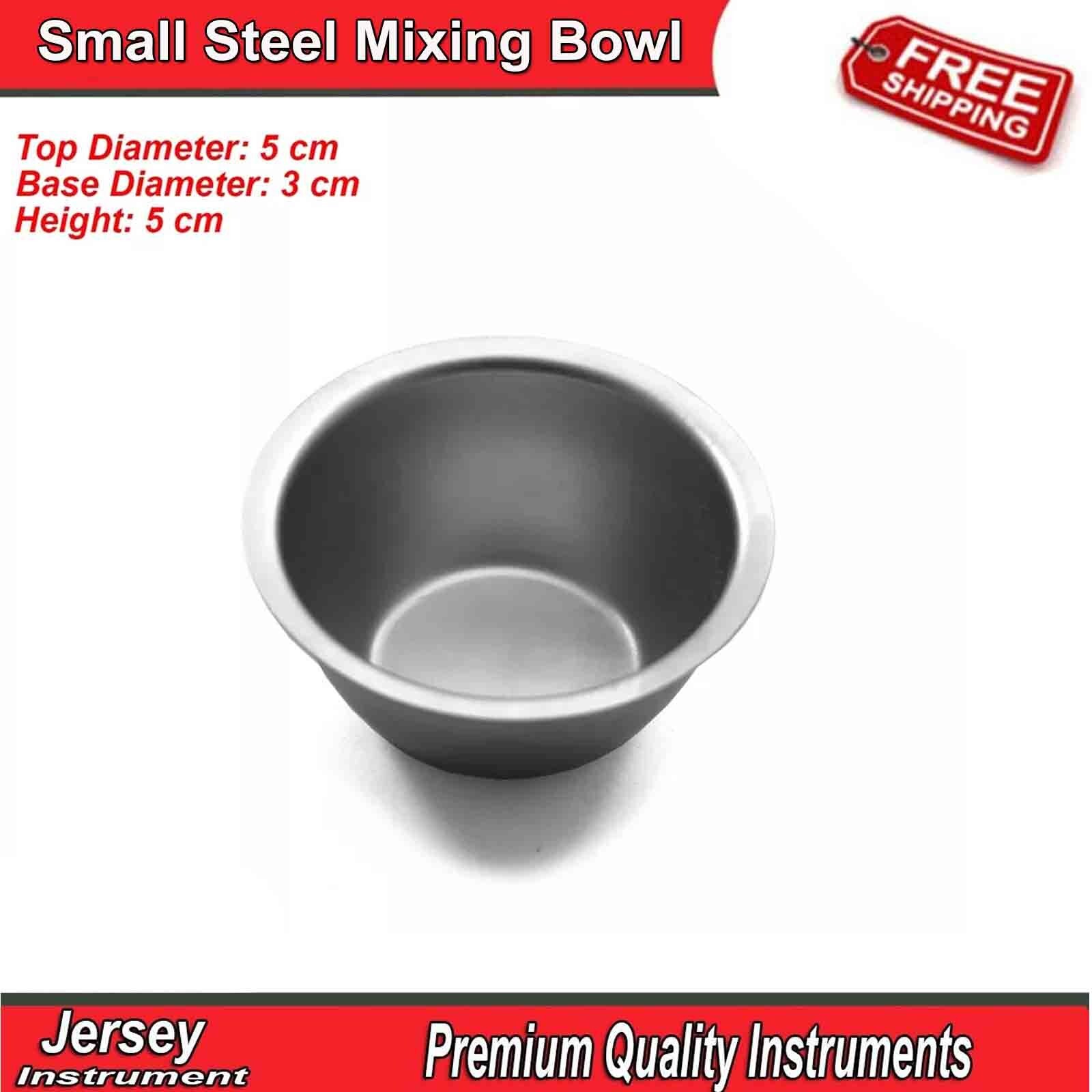 Dental Small Steel Mixing Bowl Surgical Implant Laboratory Cup Laboratory Tools