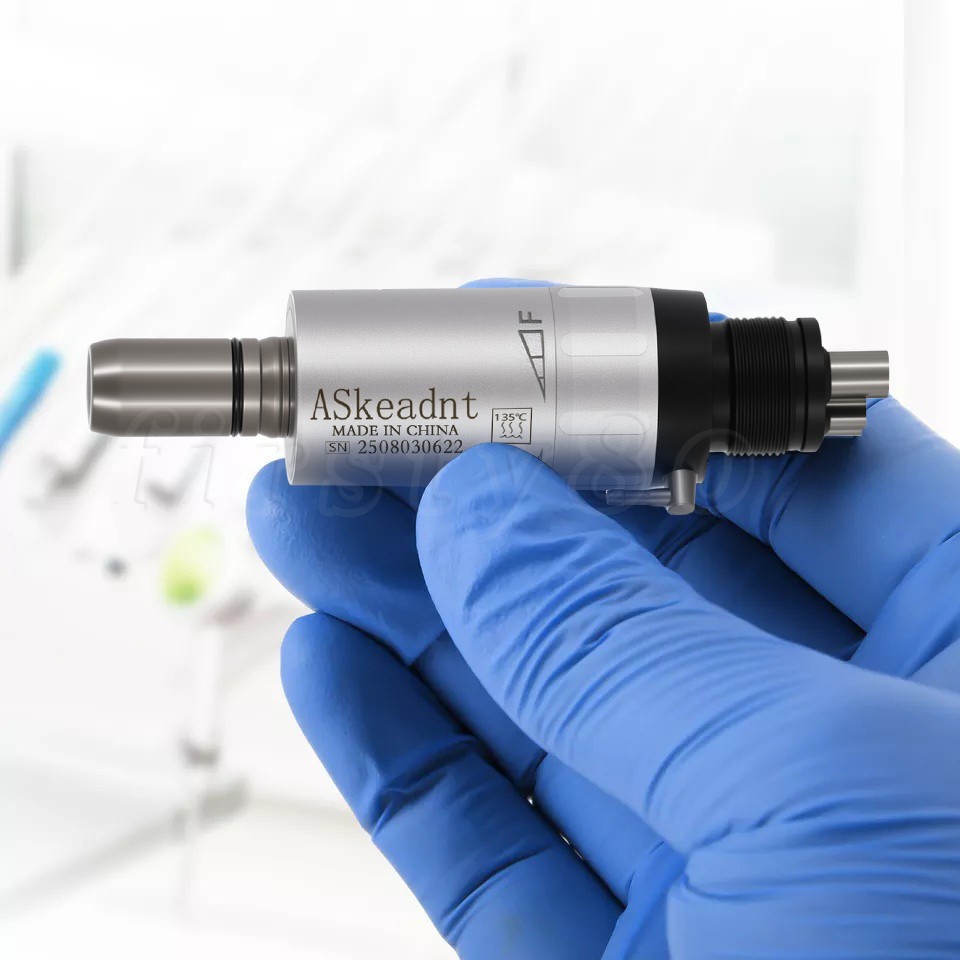 USA Dental Slow Low Speed Handpiece Air Motor 4 Hole ASkeadnt