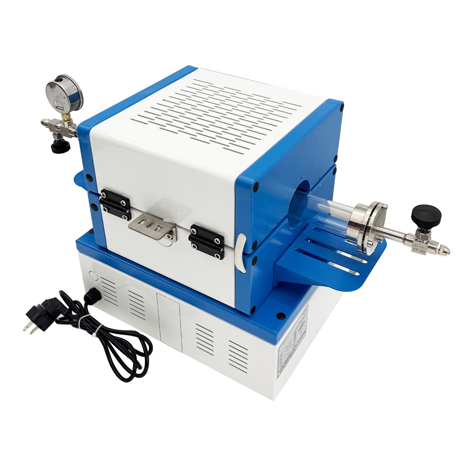 Lab Mini Tube Type Electric Heating Vacuum Furnace Atmosphere Furnace 220V 2KW