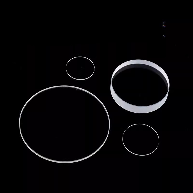 JGS1 Quartz Glass Disc – UV Transmitting 0.1-0.5mm for Fluorescence Research