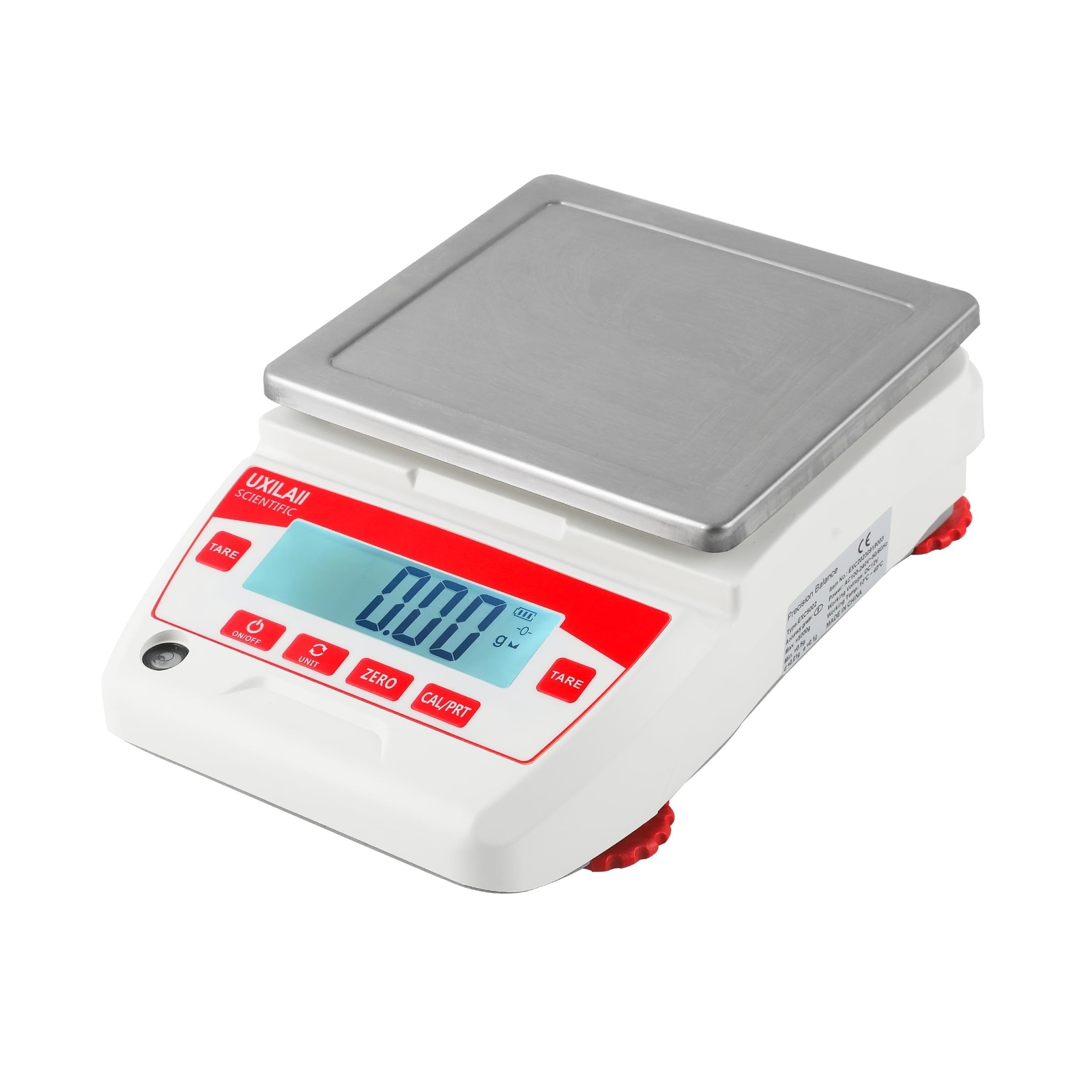 Lab Scale Big pan 5000g 0.01g DWT Unit Digital Precision Analytical Balance 1…