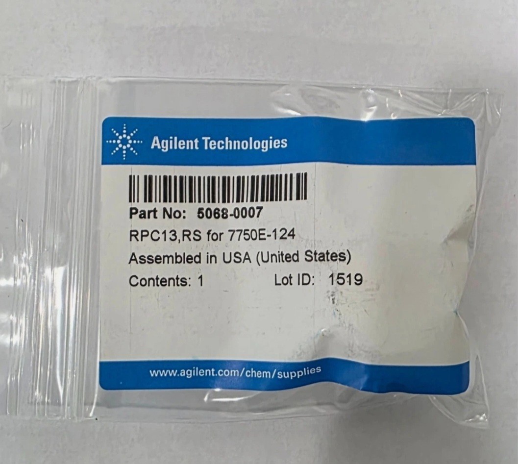 Agilent 5068-0007 2-pos/6-port 1200 Bar rotor seal – NEW