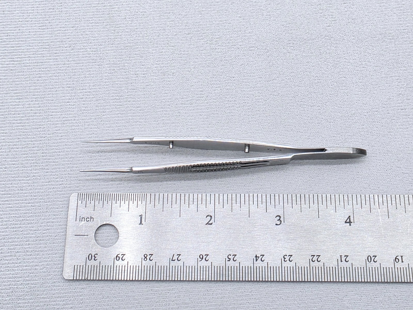 Weck 3442 Castroviejo Suture Tying Forceps 0.3mm Teeth – Ultrasonically Cleaned
