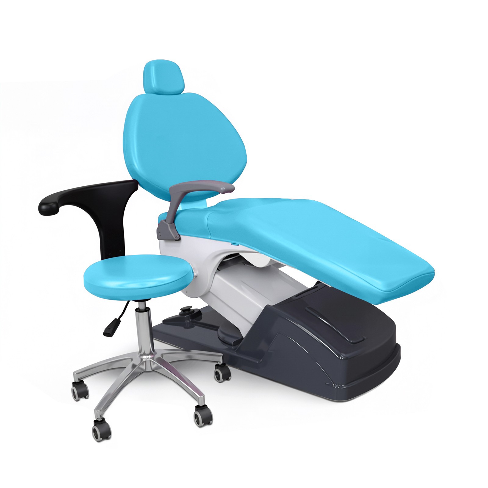 4Pcs/Set Colorful Dental Chair Seat Cover Waterproof Chair Protective Sleeves PU