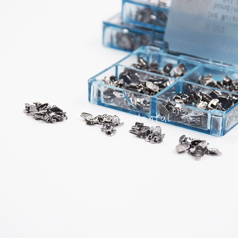 200 Pc Orthodontic Split 1st Molar Buccal Tube Roth 022 Non-Convertible Bondable