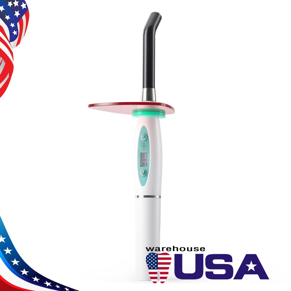 LED Dental Wireless Curing Light 1 Second Cure Lamp 2300mw/cm2