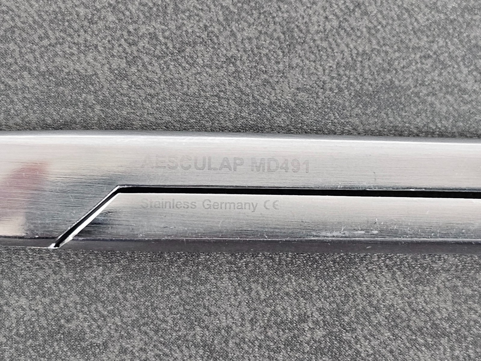 2pc Aesculap MD491 Jorgensen Scissors Curved Tips