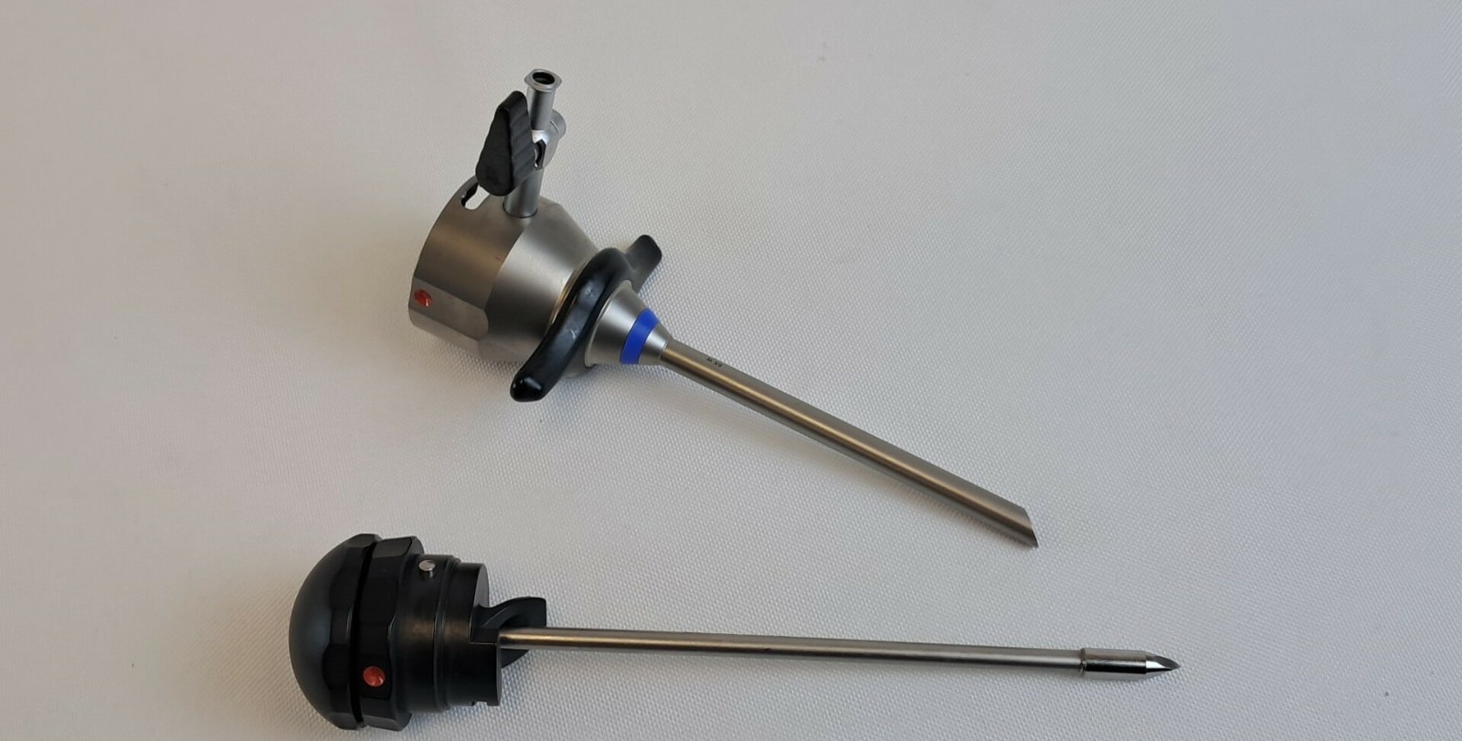 Olympus A5821, 5.5mm Triangular Tip Trocar w/Olympus A5815 Cannula 5.5mm