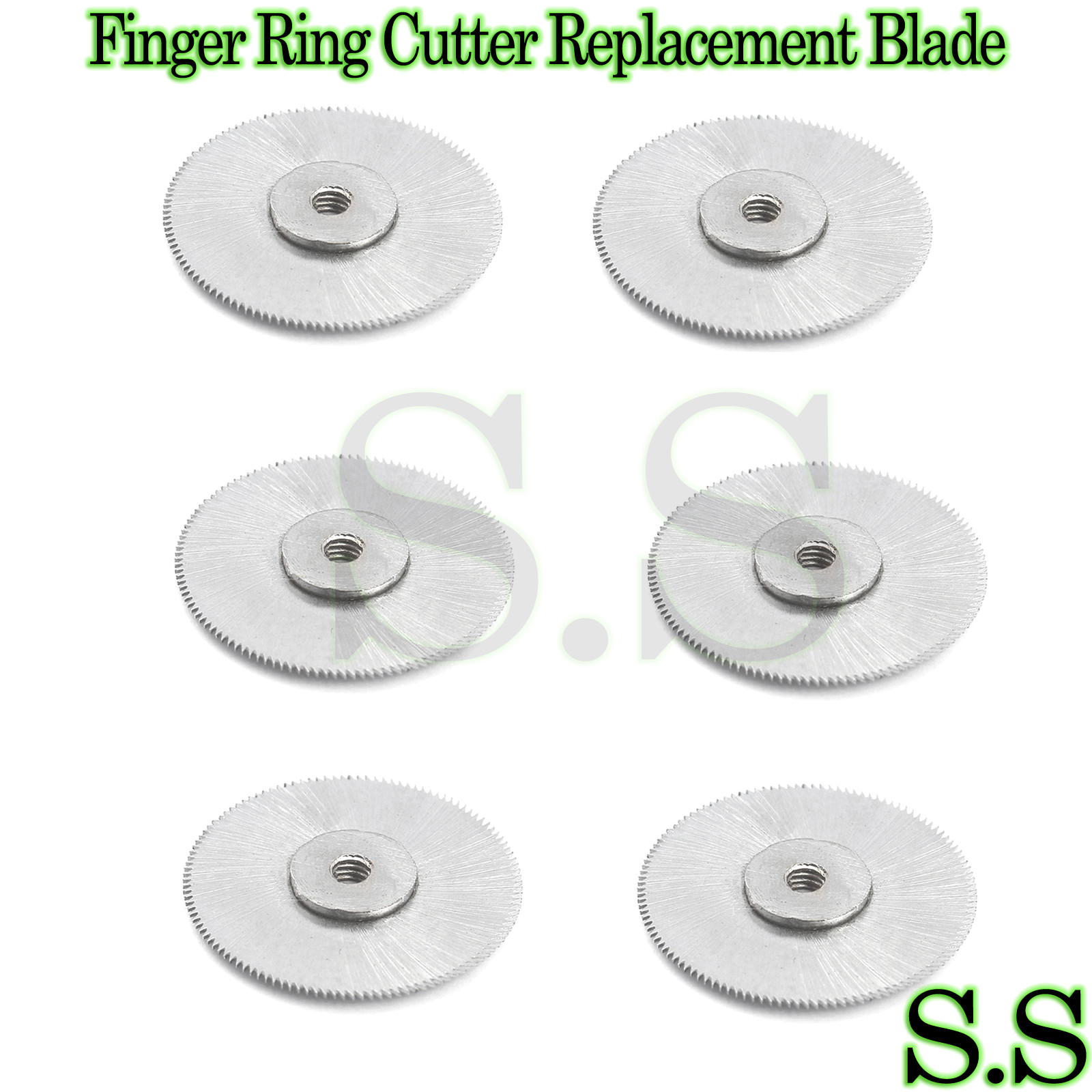 6 Pcs Finger Ring Cutter Replacement Blades Surgical ENT Instruments