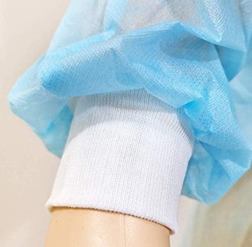 Versatile Disposable Gowns for Safety – Long Sleeve, 100% Polypropylene, 15 Pack